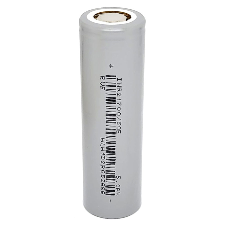 EVE 21700 50E 15A 5000mAh Flat Top Rechargeable Battery – MABD