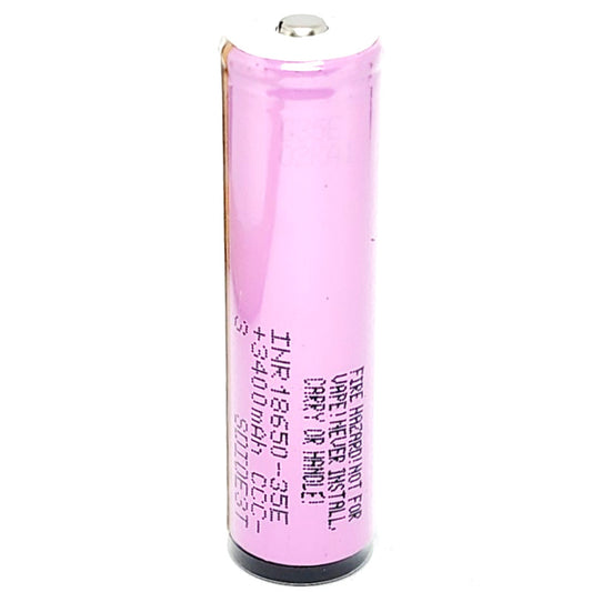 Samsung INR 18650 35E 3500mAh Button Top Protected Rechargeable Battery