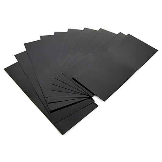 18650 PVC Heat Shrink Battery Wraps - Black - Pack of 10
