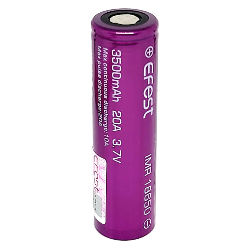 Accus EFEST IMR 18650 3500mAh 20A - VAPOCLOPE