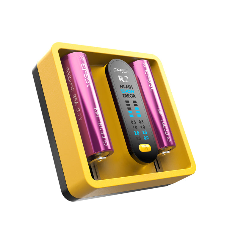 Efest iMate R2 Intelligent QC 2 Bay Rechargeable Battery Charger