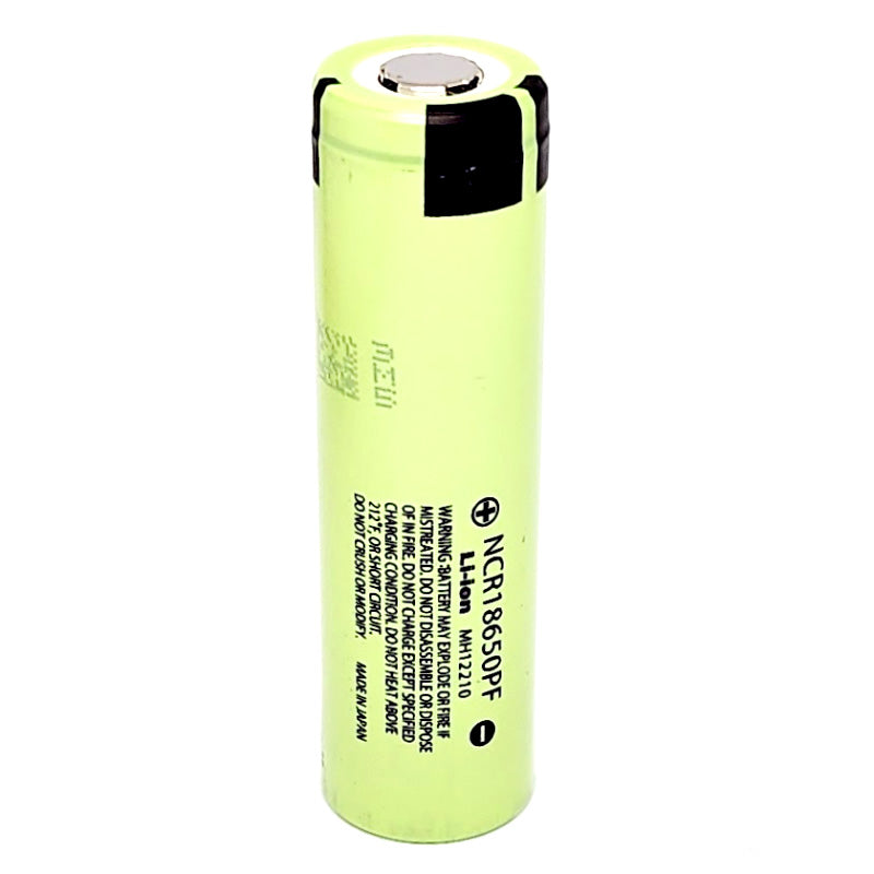 desinficere cowboy hemmeligt Panasonic NCR18650PF 2900mAh 10A Flat Top Rechargeable Battery – MABD  Electronics