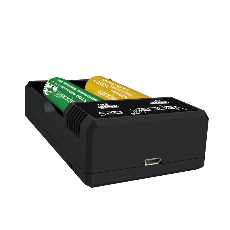 Vapcell Q2S Intelligent LED 2 Bay Rechargeable Battery Charger