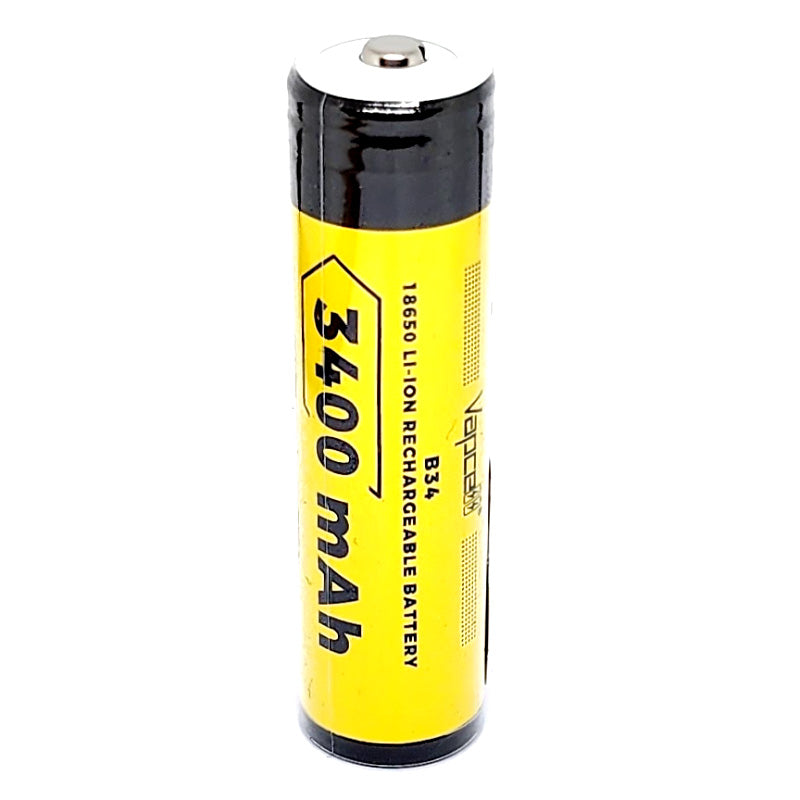 Vapcell B34 INR 18650 10A 3400mAh High Drain Button Top Rechargeable Battery