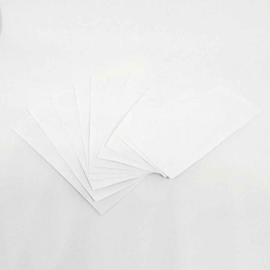 20700 PVC Heat Shrink Battery Wraps - White - Pack of 10