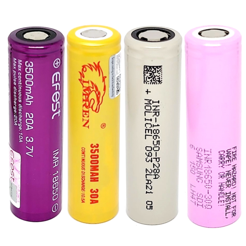 18650 Batteries - Rechargeable Li-ion 18650 Cells – Mabd Electronics