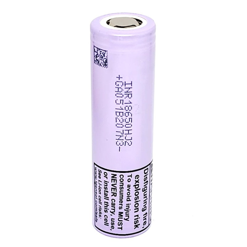 LG INR 18650 HJ2 20A 2950mAh High Drain Flat Top Rechargeable Battery