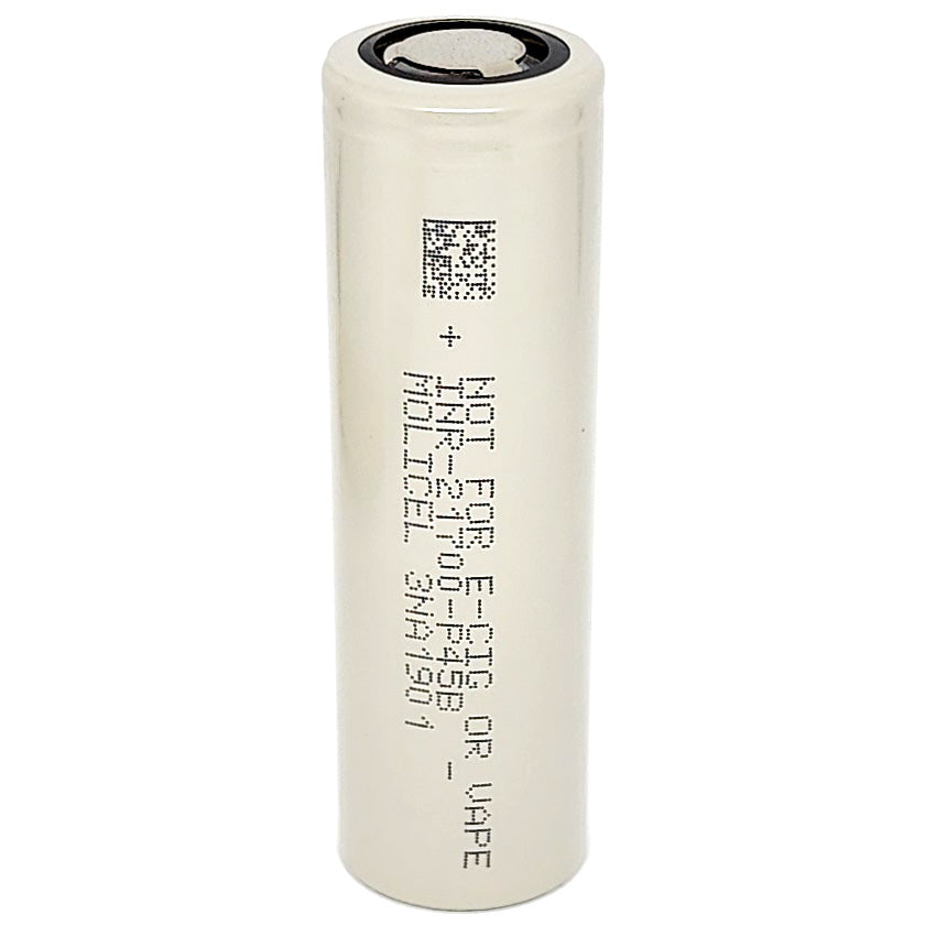 Molicel INR-21700-P45B 4500mAh 45A High Drain Flat Top Rechargeable Battery