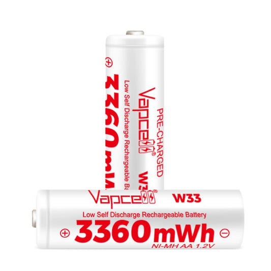 Vapcell W33 NiMH AA 3360mAh Rechargeable Battery