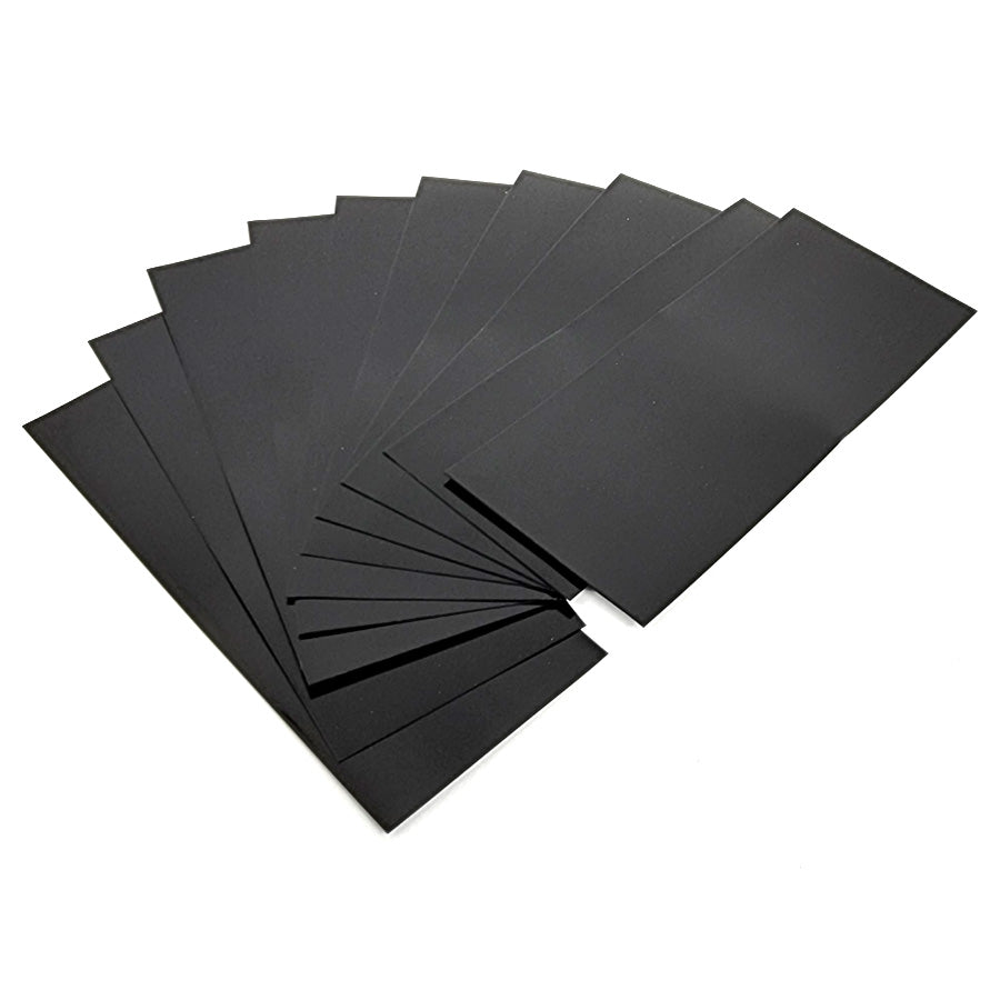 20700 PVC Heat Shrink Battery Wraps - Black - Pack of 10