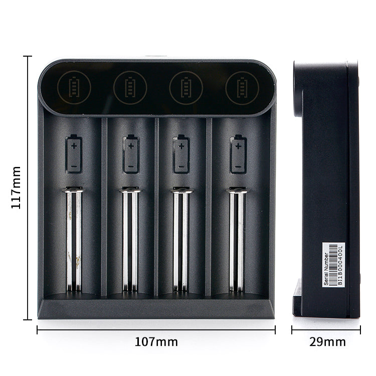 Efest Slim K4 Intelligent 4 Bay Rechargeable Battery Charger