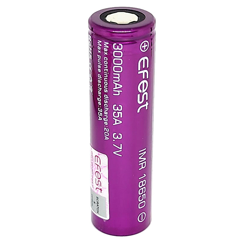 Efest IMR 18650 20A 3000mAh High Drain Flat Top Rechargeable Battery