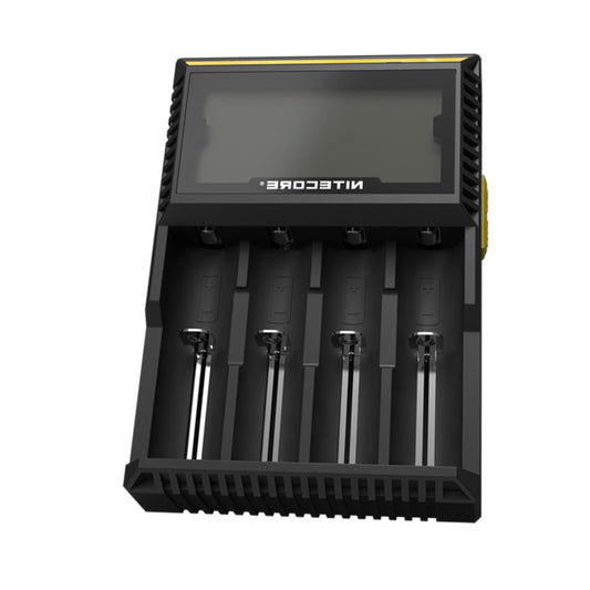 NITECORE D4 Intellicharger Universal 4-Bay Smart Digital Monitor Display Rechargeable Battery Charger