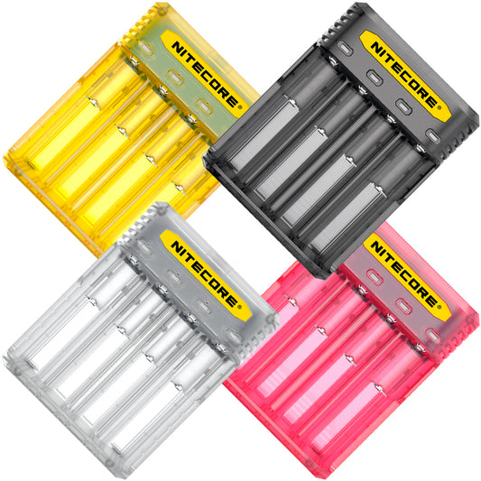 NITECORE Q4 Intellicharger Universal 4-Bay Smart Rechargeable Battery 2A Quick Charger
