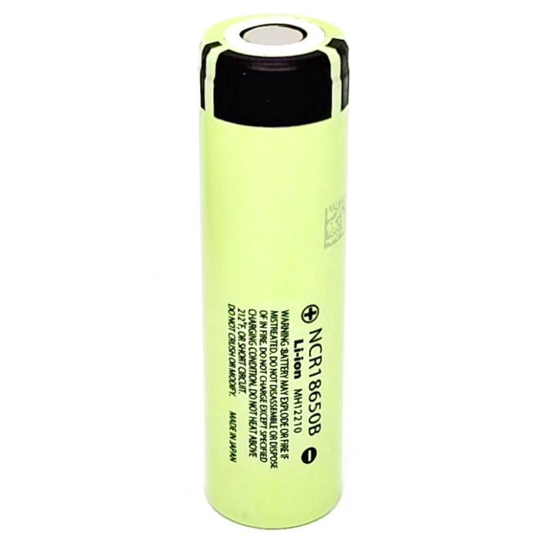 Panasonic NCR18650B 18650 4.8A 3400mAh High Drain Flat Top Rechargeable Battery